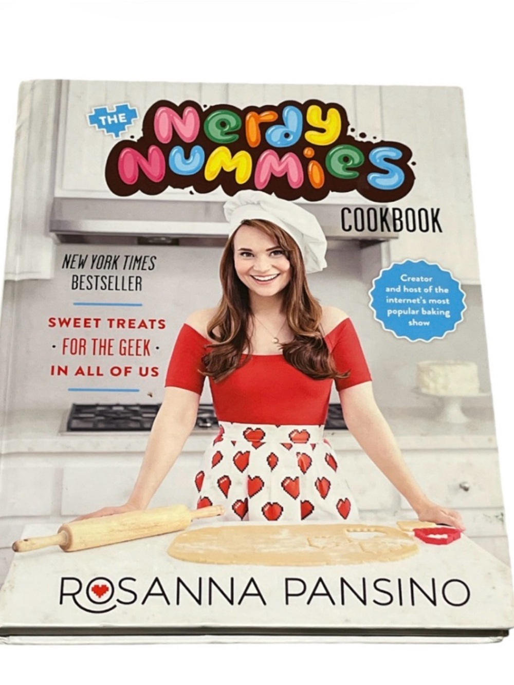 BOOK The Nerdy Nummies Cookbook by Rosanna Pansino Geeky Recipes Baking